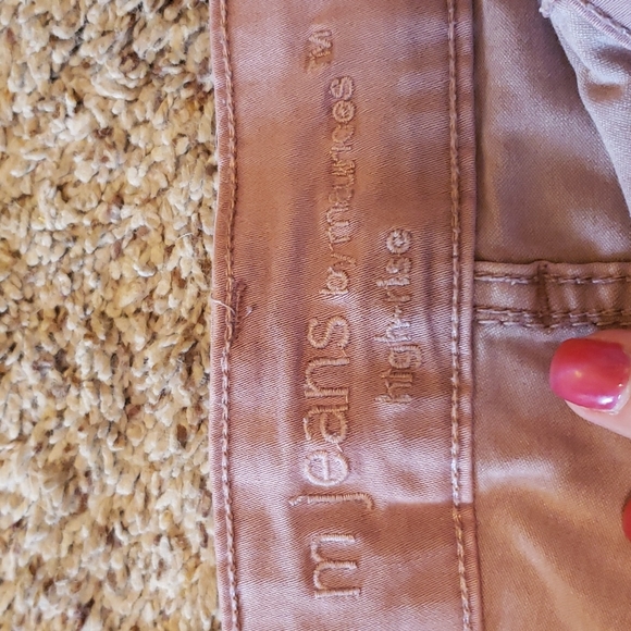 EUC Maurices Purple Jegging Size Xl Short - Picture 2 of 3